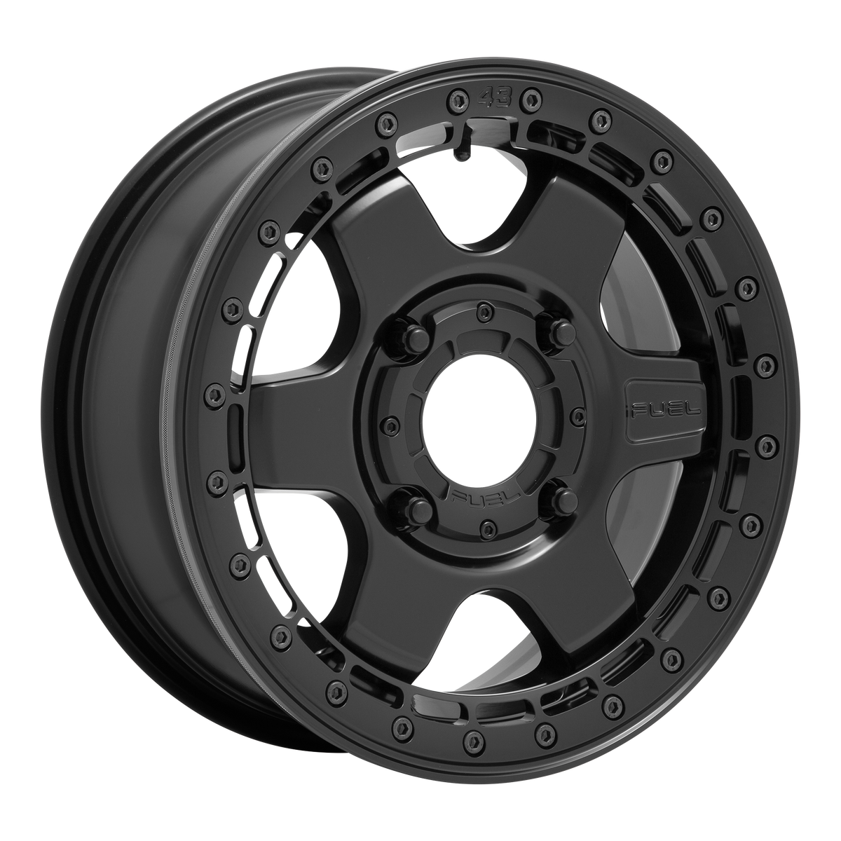 Fuel Off-Road Wheels D922 Block Utv Beadlock Matte Black