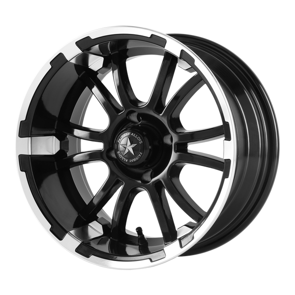 Fairway Alloys Wheels FA134 Sixer Utv Machined Matte Black