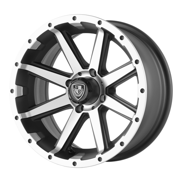 Fairway Alloys Wheels FA136 Rebel Utv Machined Matte Black