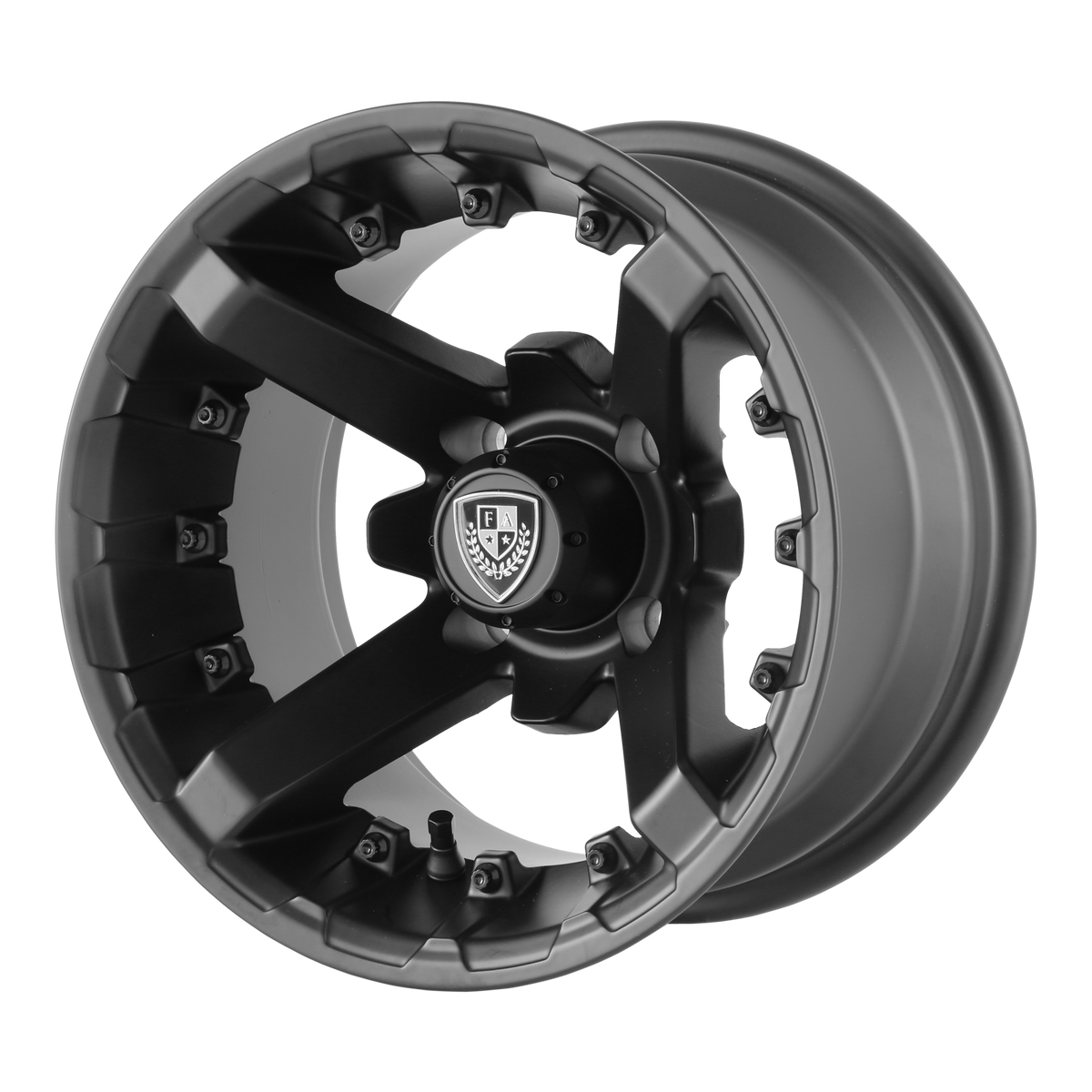 Fairway Alloys Wheels FA138 Battle Utv Matte Black