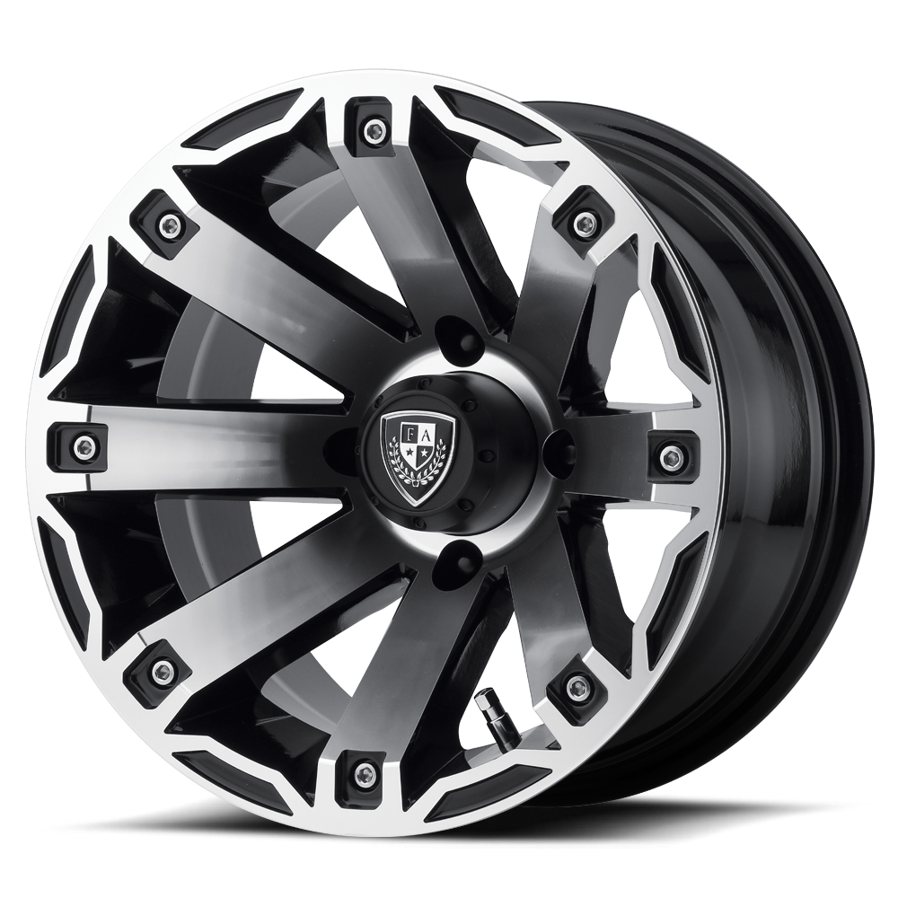 Fairway Alloys Wheels FA143 Rage Utv Machined Gloss Black