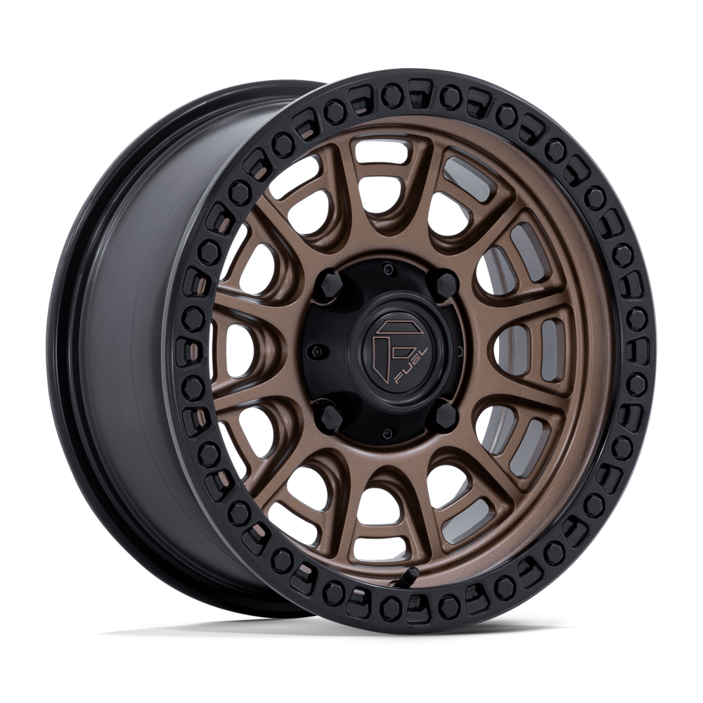 Fuel Off-Road Wheels FV832 Cycle Utv Matte Bronze with Matte Black Lip