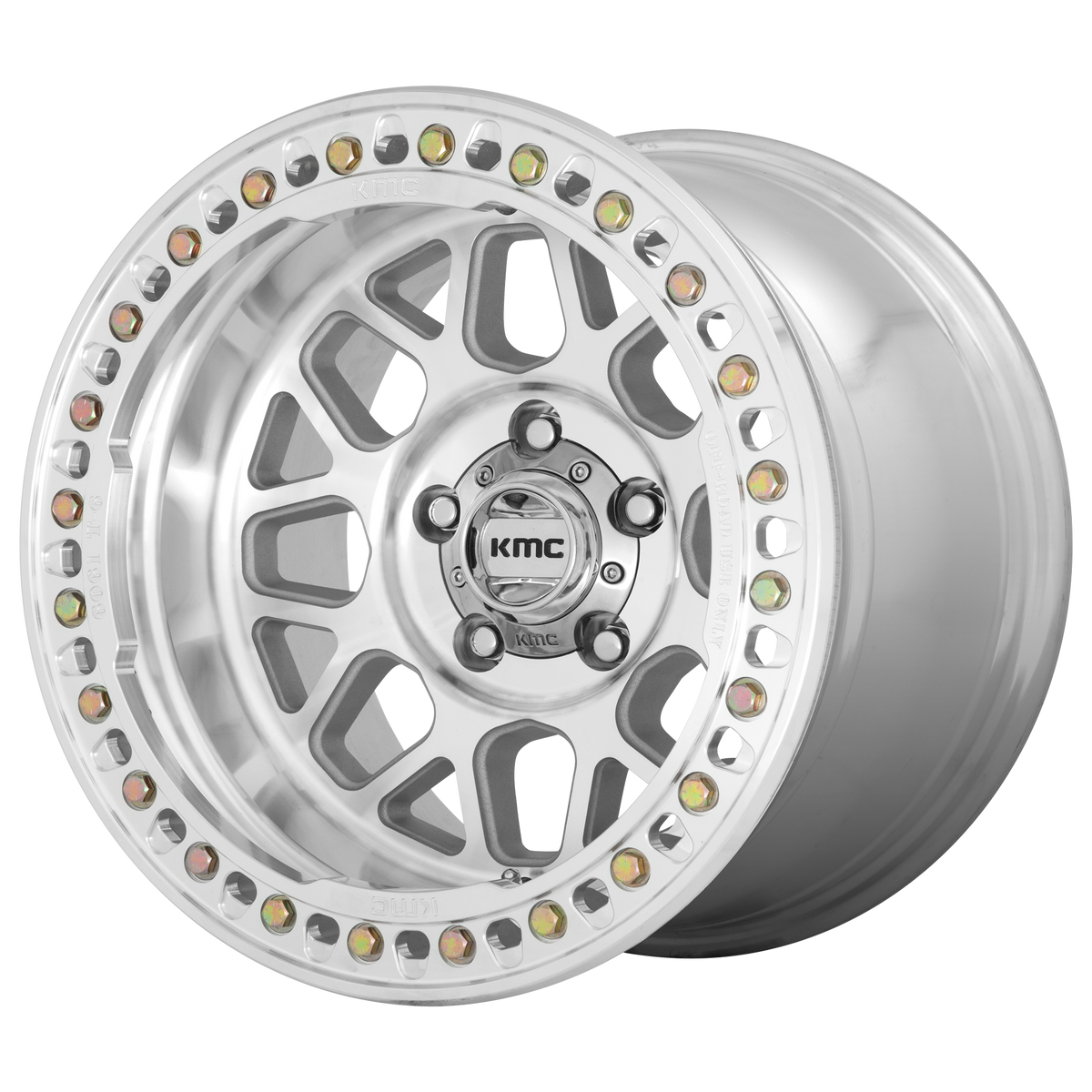 KMC Wheels KM235 Grenade Crawl Beadlock Machined