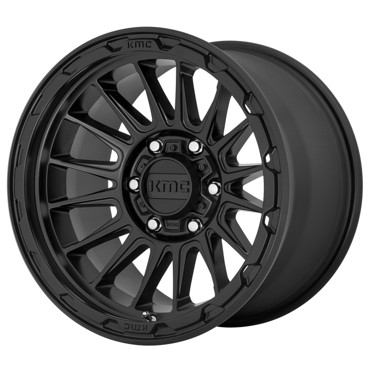 KMC Wheels KM542 Impact Satin Black
