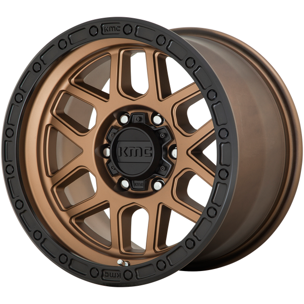 KMC Wheels KM544 Mesa Matte Bronze with Black Lip