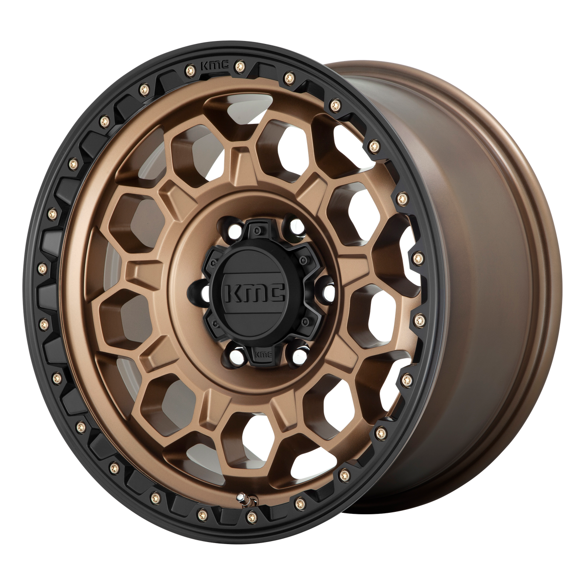 KMC Wheels KM545 Trek Matte Bronze with Black Lip