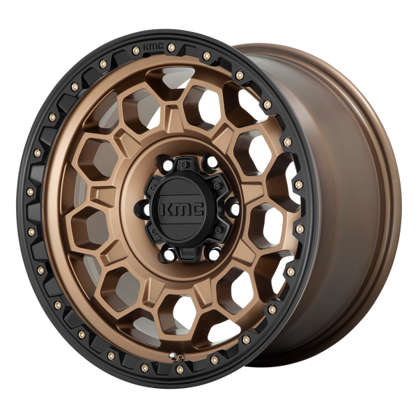 KMC Wheels KM545 Trek Matte Bronze with Black Lip