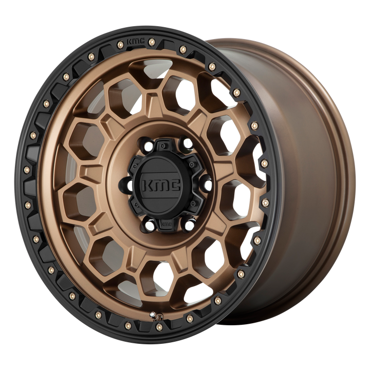 KMC Wheels KM545 Trek Matte Bronze with Black Lip