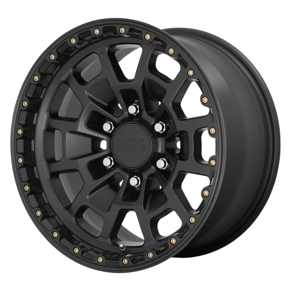 KMC Wheels KM718 Summit Satin Black