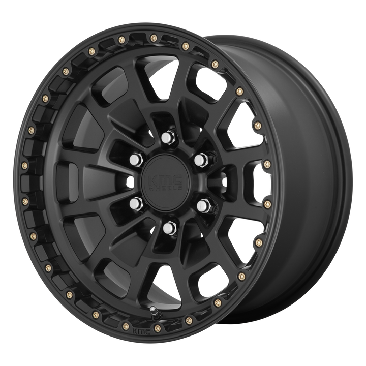 KMC Wheels KM718 Summit Satin Black