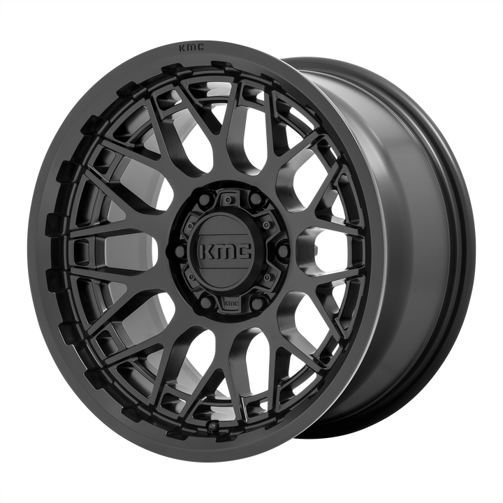 KMC Wheels KM722 Technic Satin Black