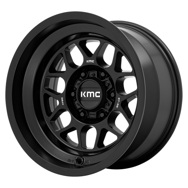 KMC Wheels KM725 Terra Satin Black
