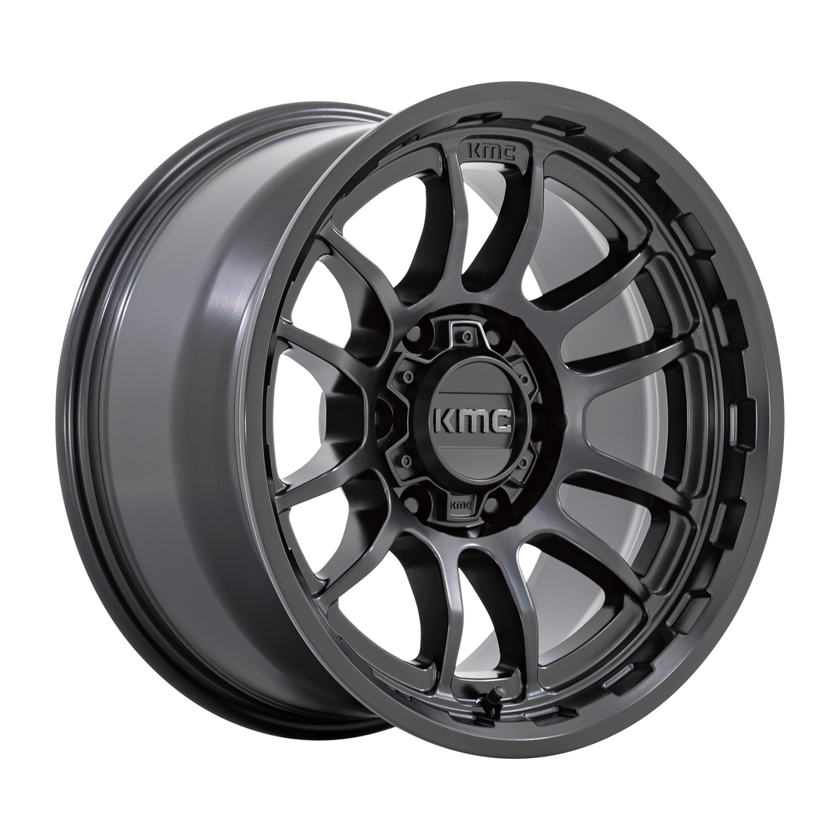 KMC Wheels KM727 Wrath Satin Black
