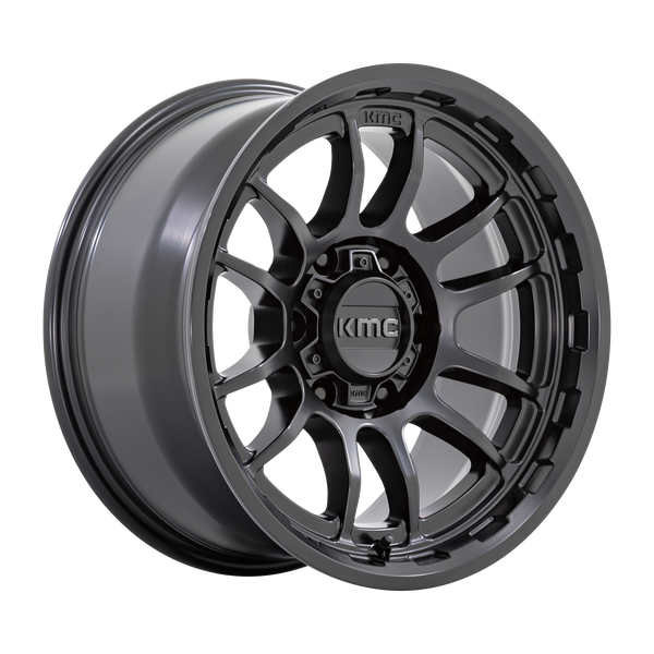 KMC Wheels KM727 Wrath Satin Black
