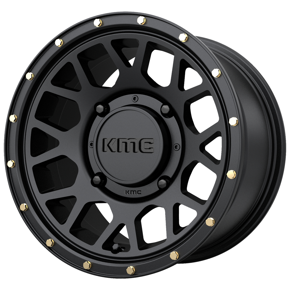 KMC Wheels KS135 Grenade Utv Satin Black