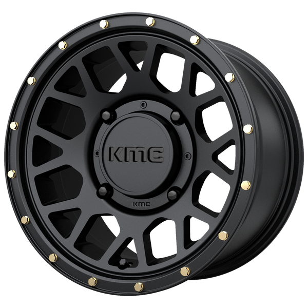 KMC Wheels KS135 Grenade Utv Satin Black