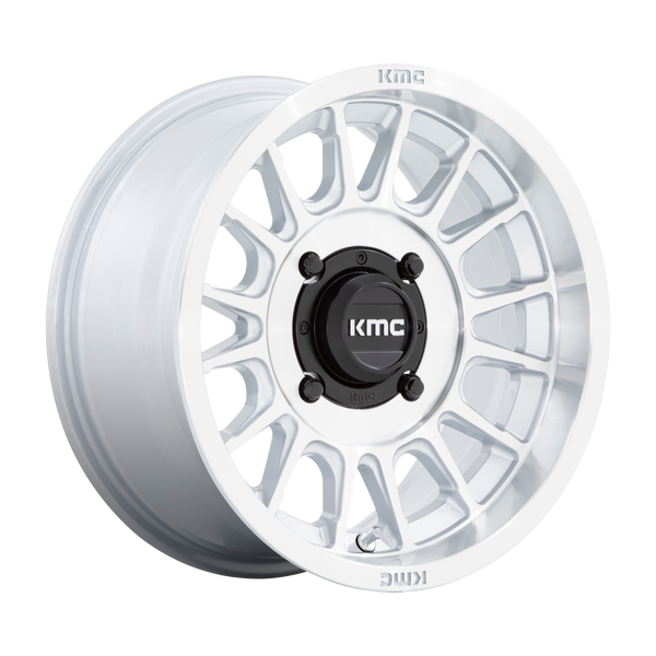 KMC Wheels KS138 Impact Utv Silver with Machined Face