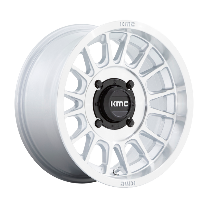 KMC Wheels KS138 Impact Utv Silver with Machined Face