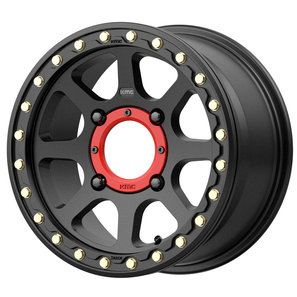 KMC Wheels KS234 Addict 2 Utv Beadlock Satin Black