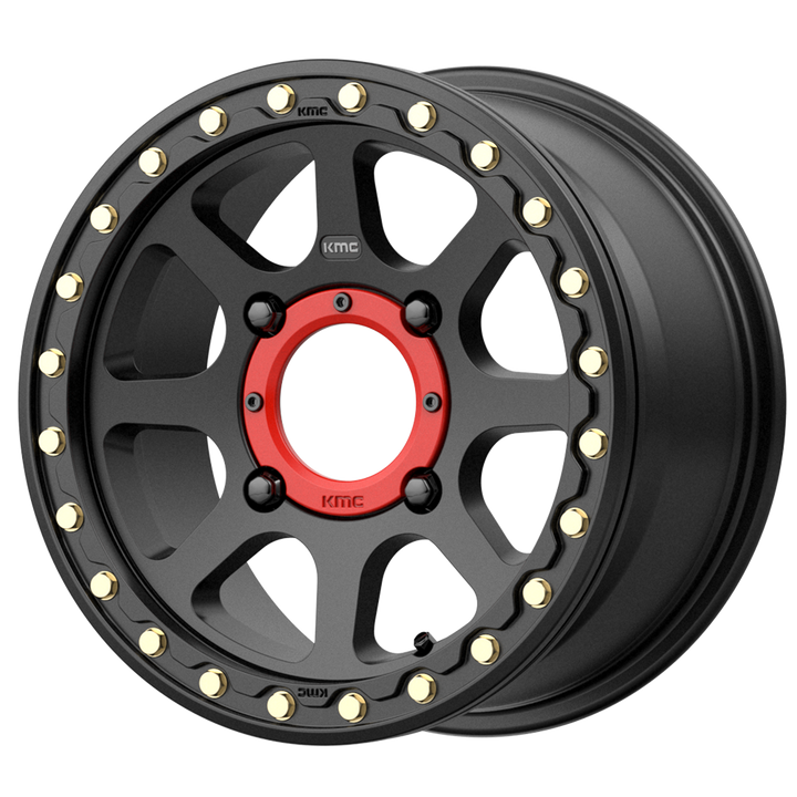 KMC Wheels KS234 Addict 2 Utv Beadlock Satin Black