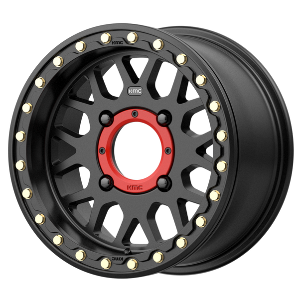KMC Wheels KS235 Grenade Utv Beadlock Satin Black