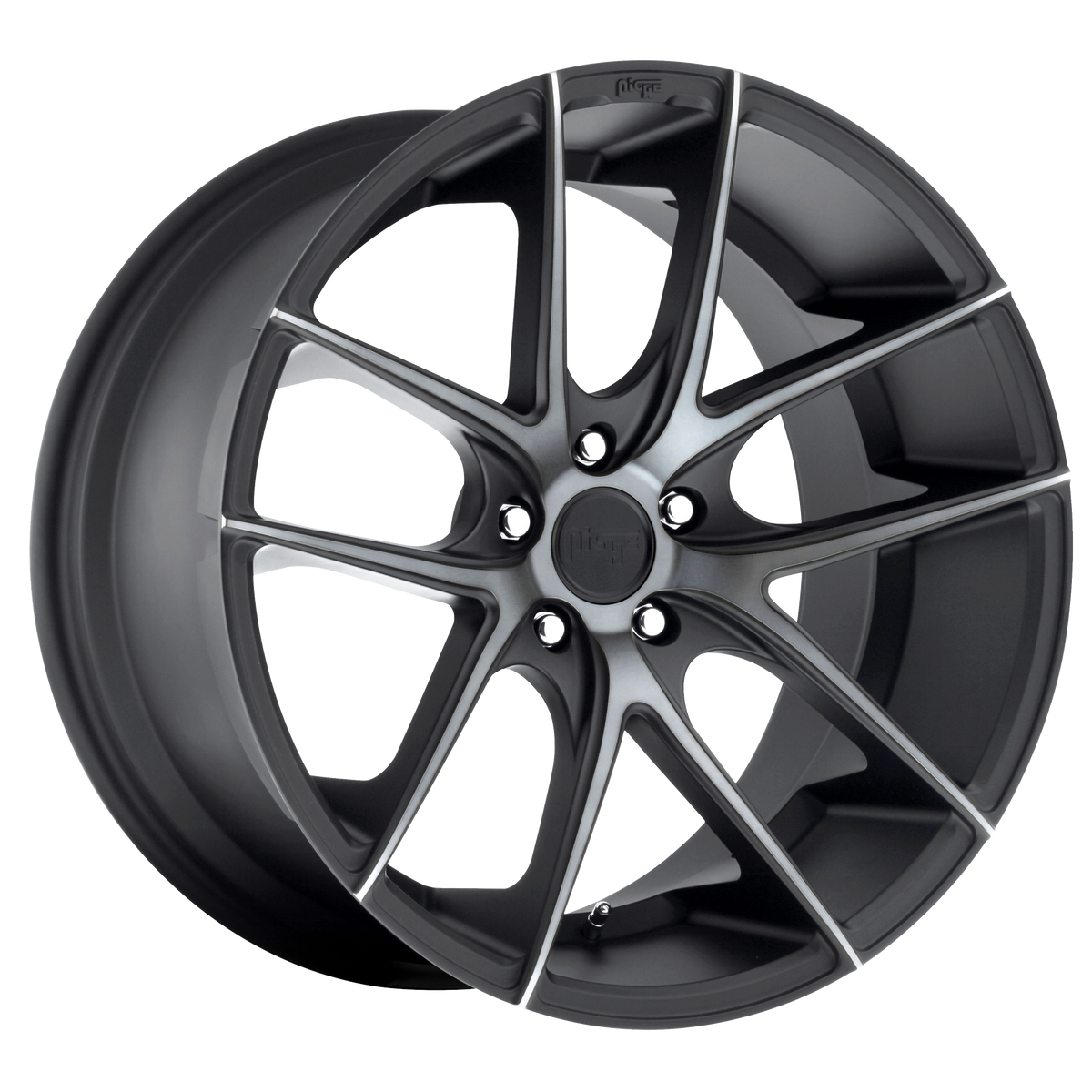 Niche Wheels M130 Targa Matte Black Double Dark Tint