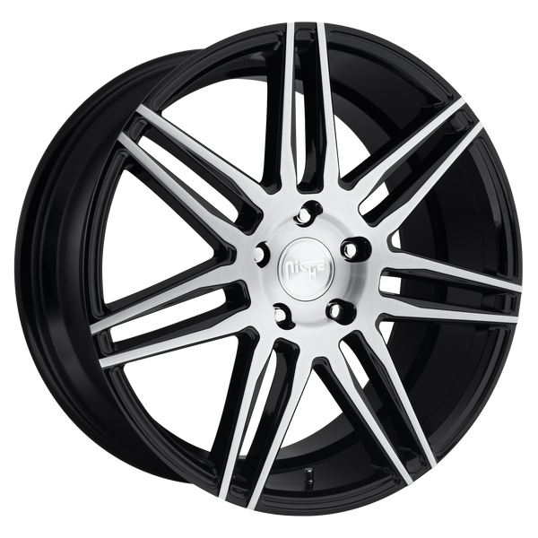 Niche Wheels M178 Trento Gloss Black Brushed