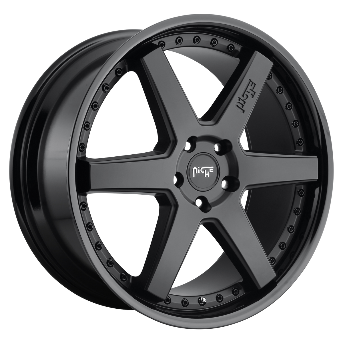 Niche Wheels M192 Altair Gloss Black Matte Black