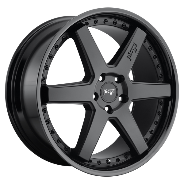 Niche Wheels M192 Altair Gloss Black Matte Black