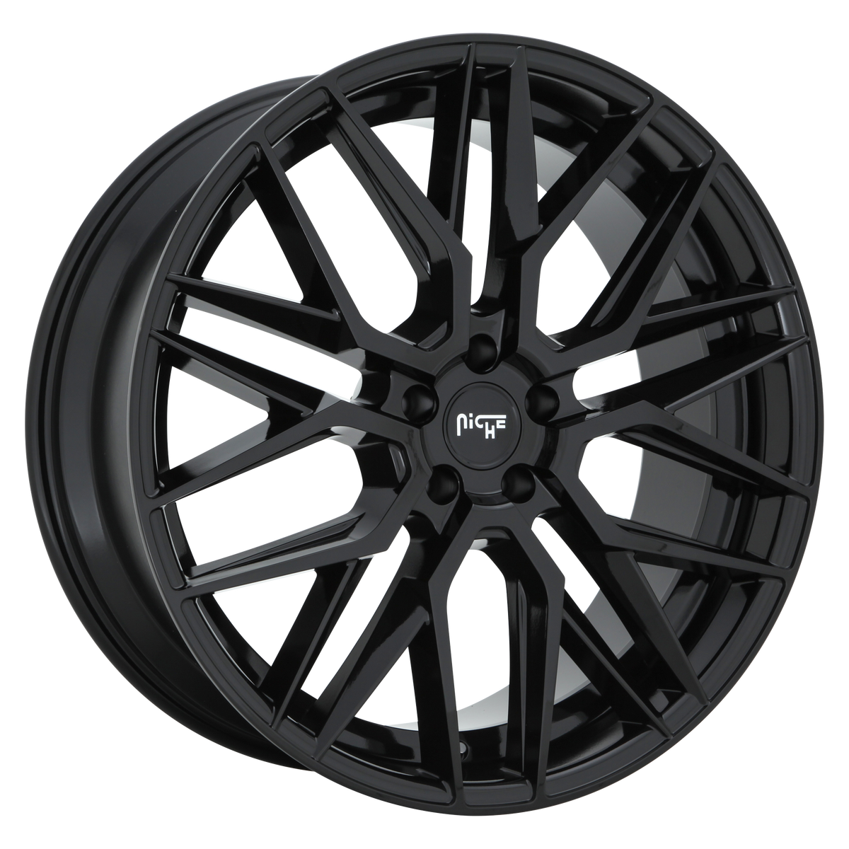 Niche Wheels M224 Gamma Gloss Black