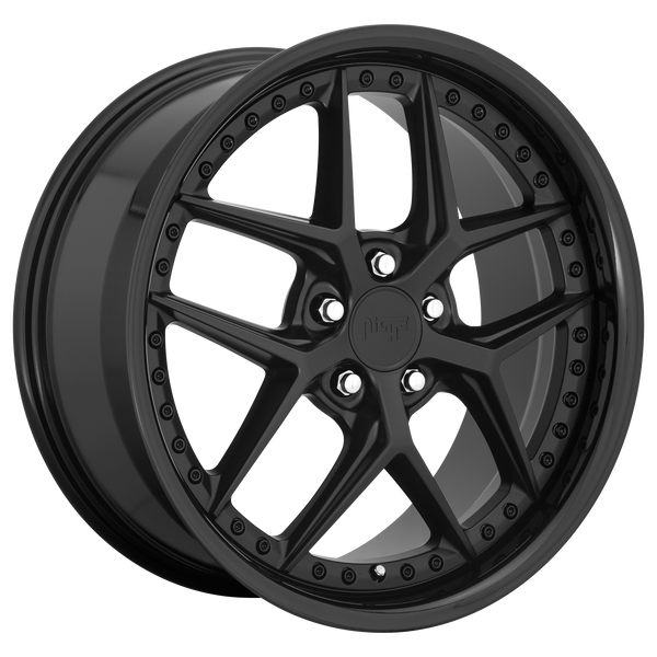Niche Wheels M226 Vice Gloss Black Matte Black