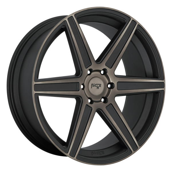 Niche Wheels M236 Carina Matte Machined Double Dark Tint