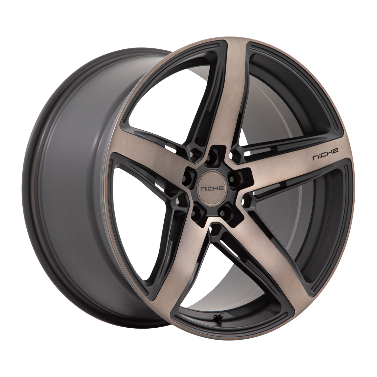 Niche Wheels M271 Teramo Matte Black with Double Dark Tint