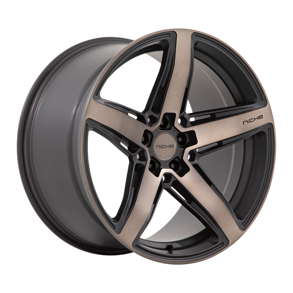 Niche Wheels M271 Teramo Matte Black with Double Dark Tint