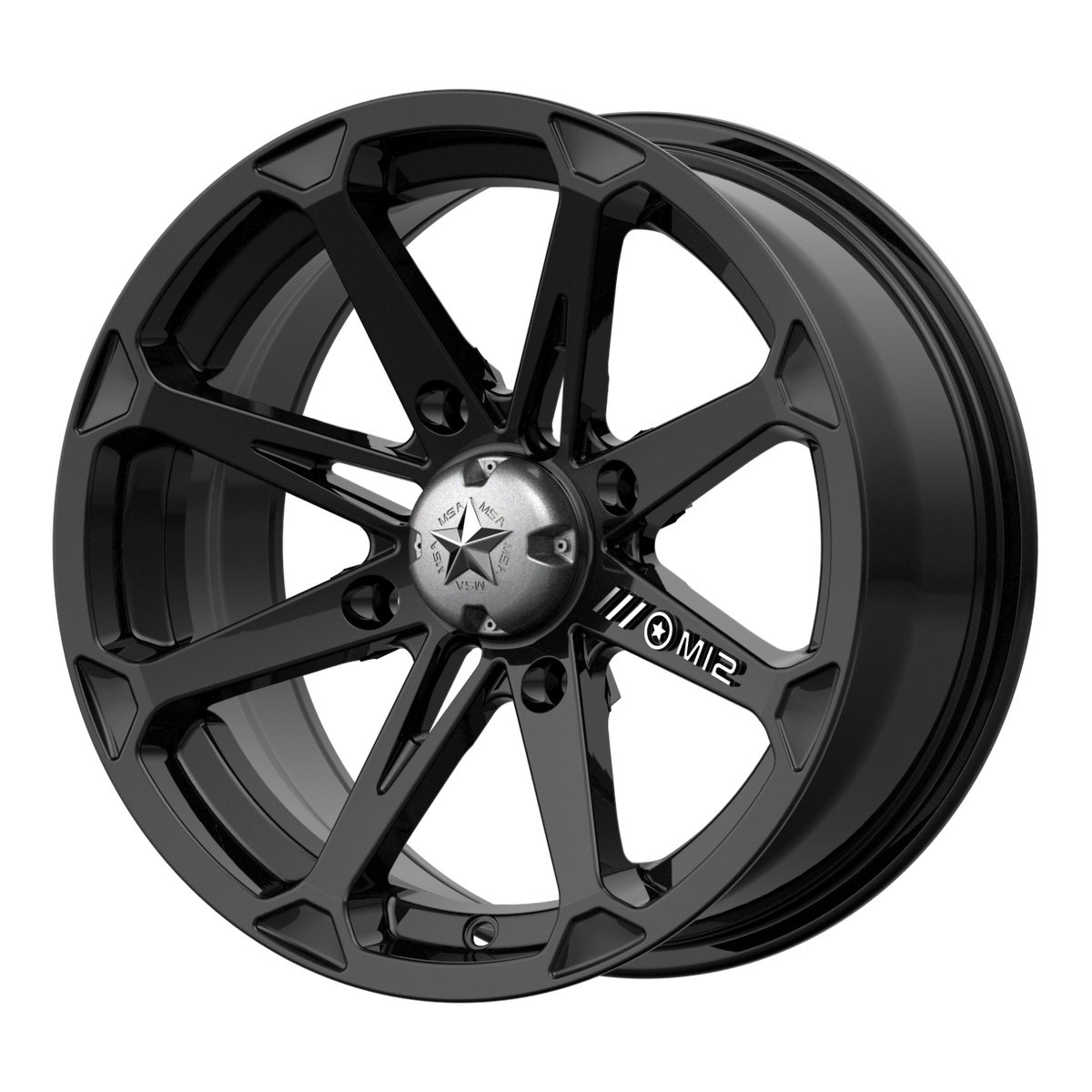 MSA Offroad Wheels M12 Diesel Utv Gloss Black