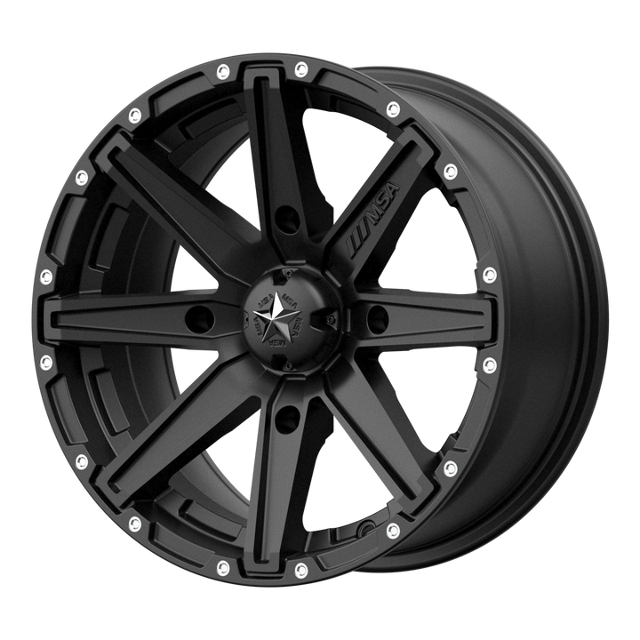 MSA Offroad Wheels M33 Clutch Utv Satin Black