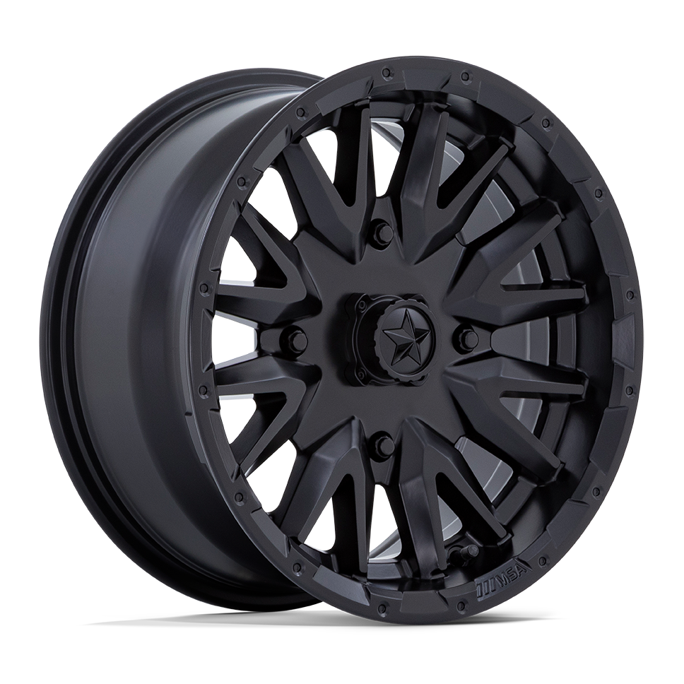 MSA Offroad Wheels M49 Creed Utv Matte Black
