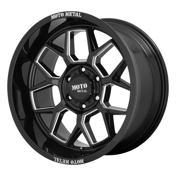 Moto Metal Wheels MO803 Banshee Gloss Black Milled