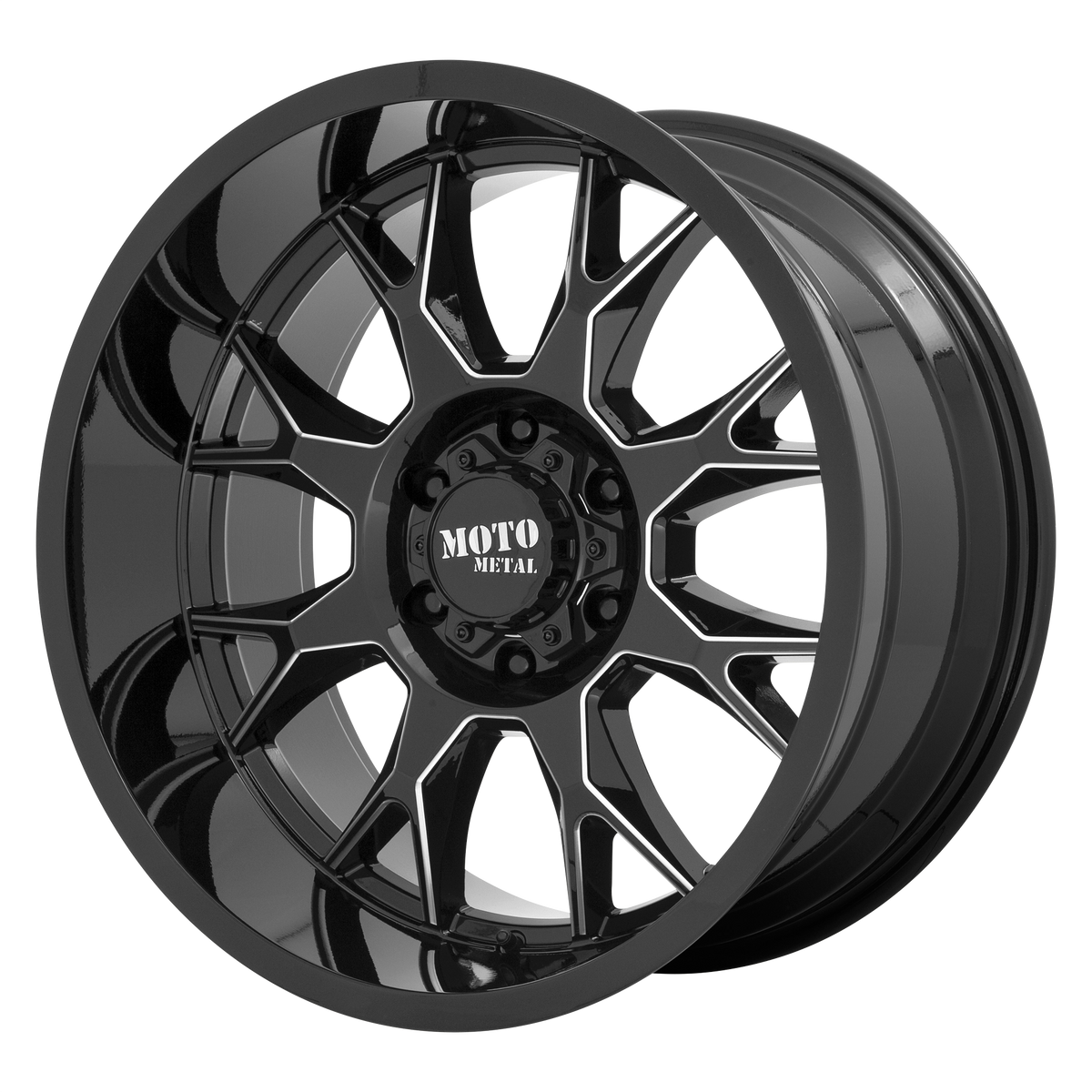 Moto Metal Wheels MO806 Gloss Black Milled