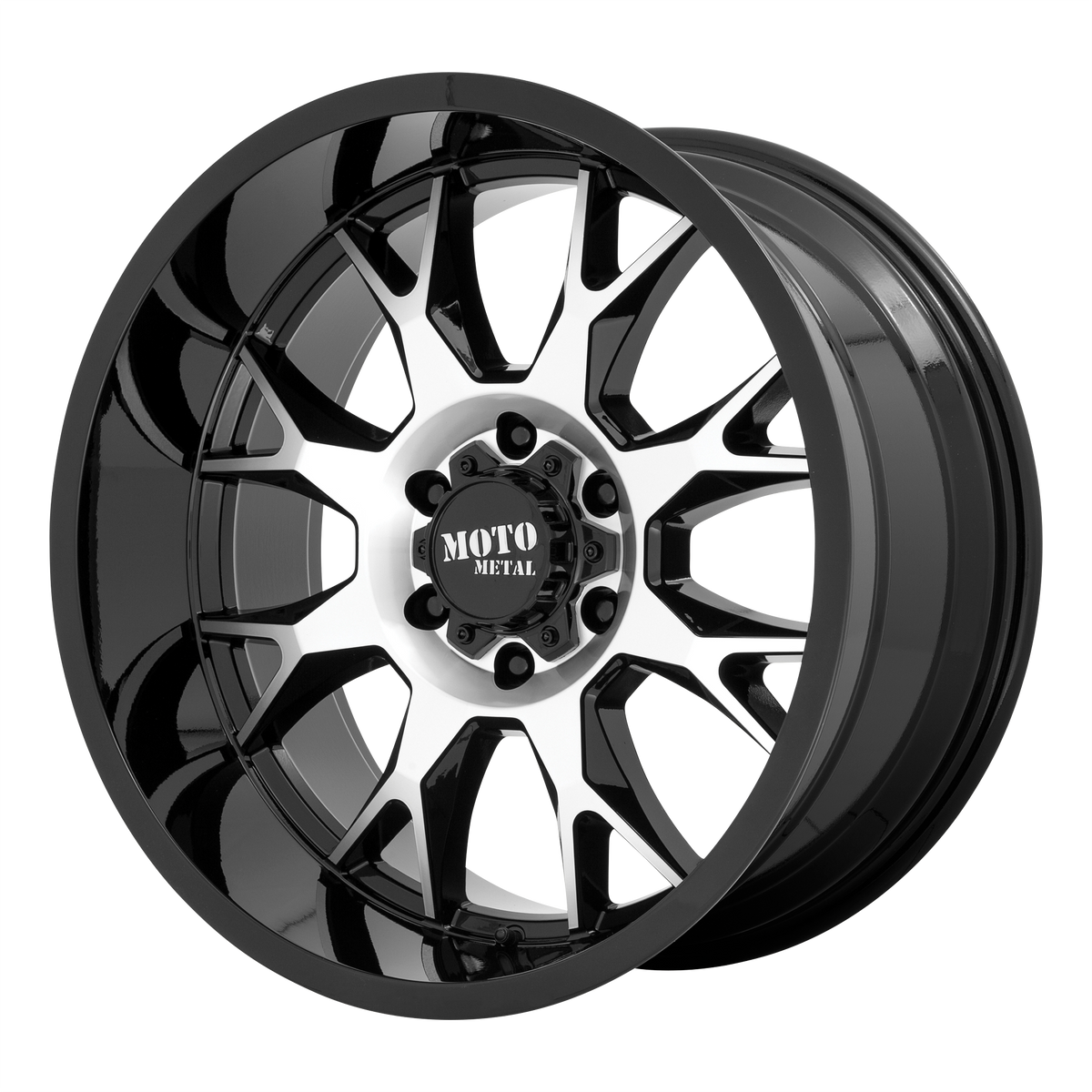 Moto Metal Wheels MO806 Gloss Black Machined