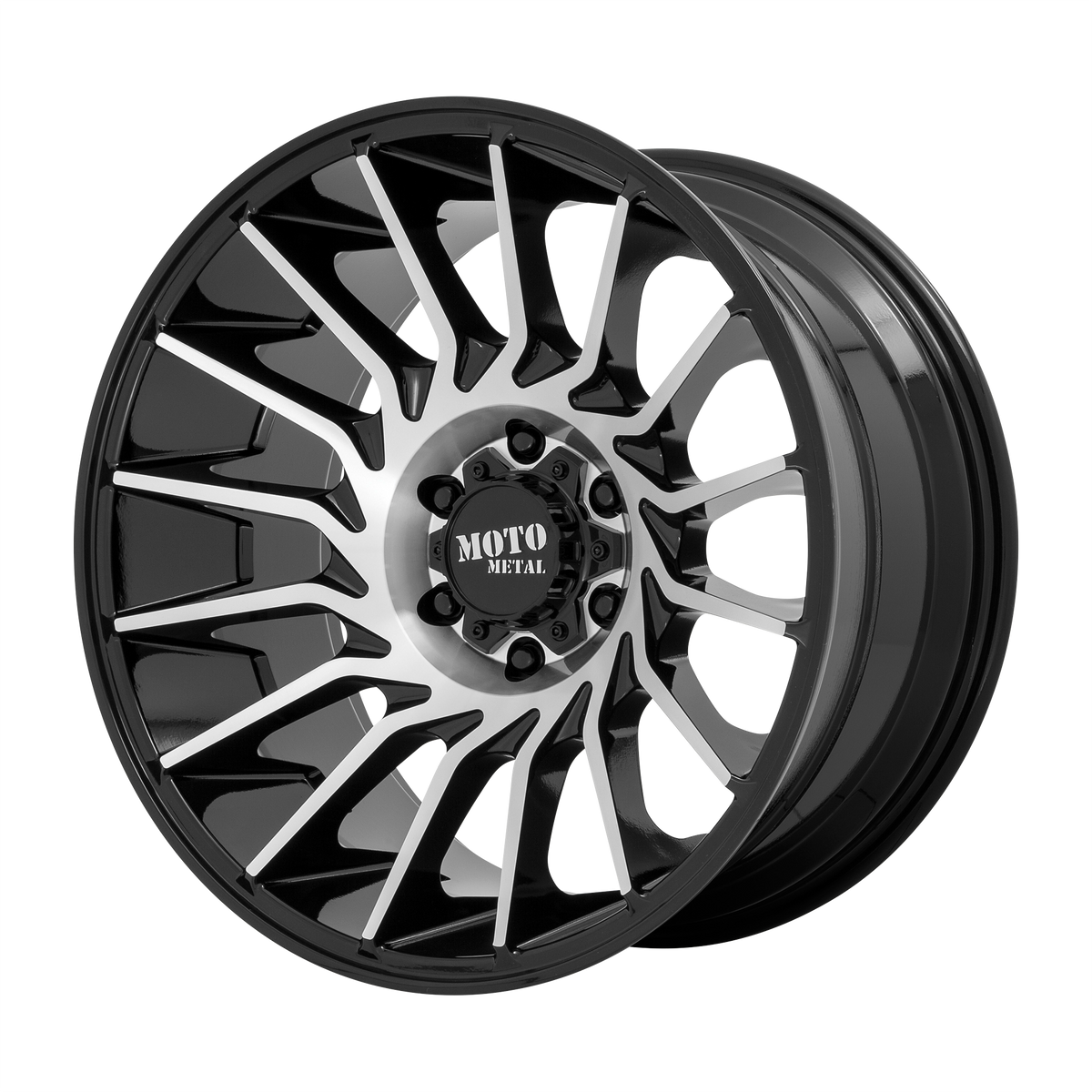 Moto Metal Wheels MO807 Gloss Black Machined