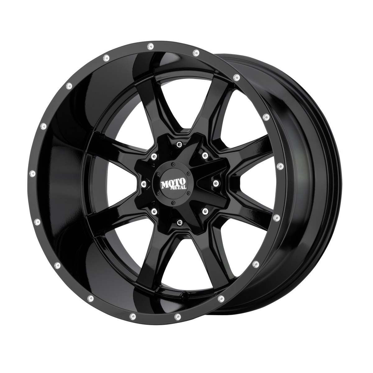 Moto Metal Wheels MO970 Gloss Black Milled