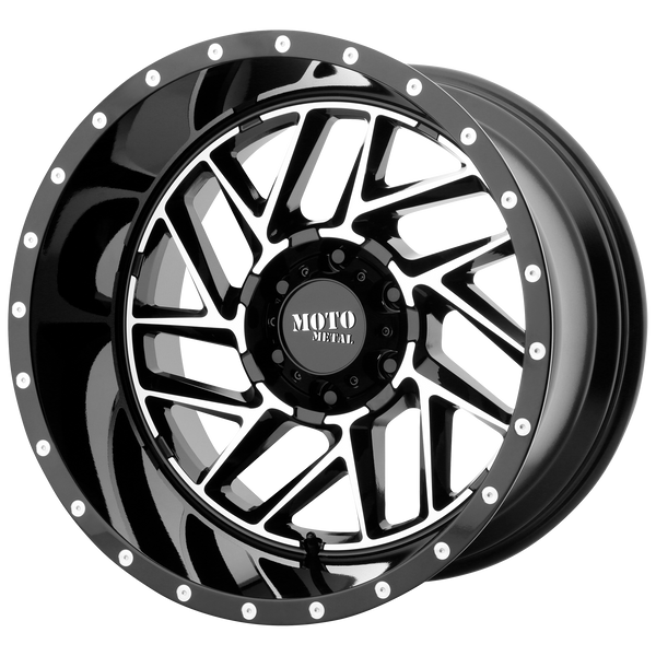 Moto Metal Wheels MO985 Breakout Gloss Black Machined