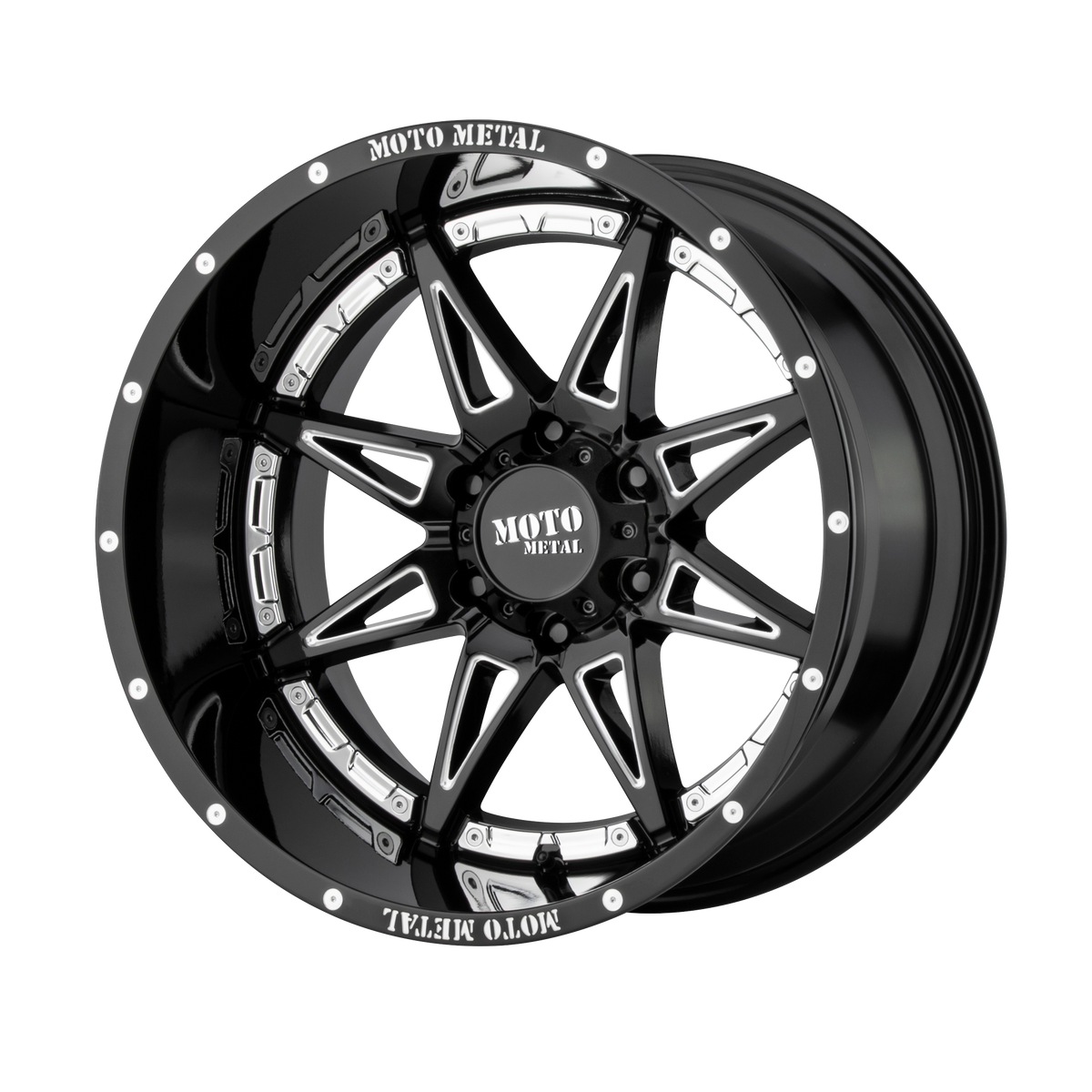 Moto Metal Wheels MO993 Hydra Gloss Black Milled