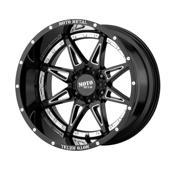 Moto Metal Wheels MO993 Hydra Gloss Black Milled