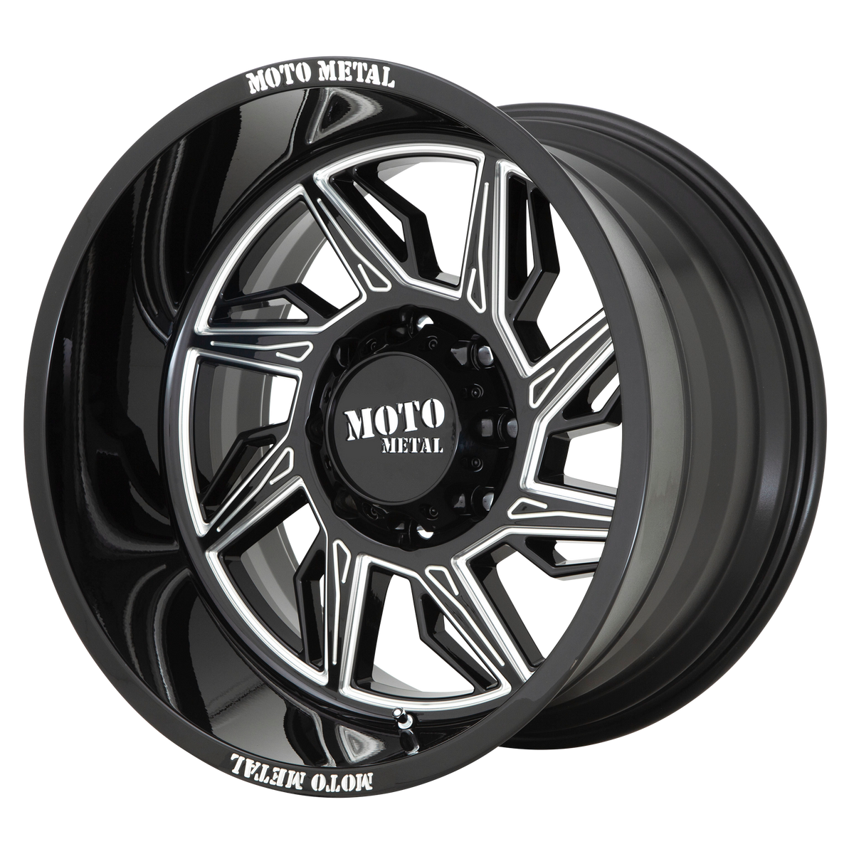 Moto Metal Wheels MO997 Hurricane Gloss Black Milled