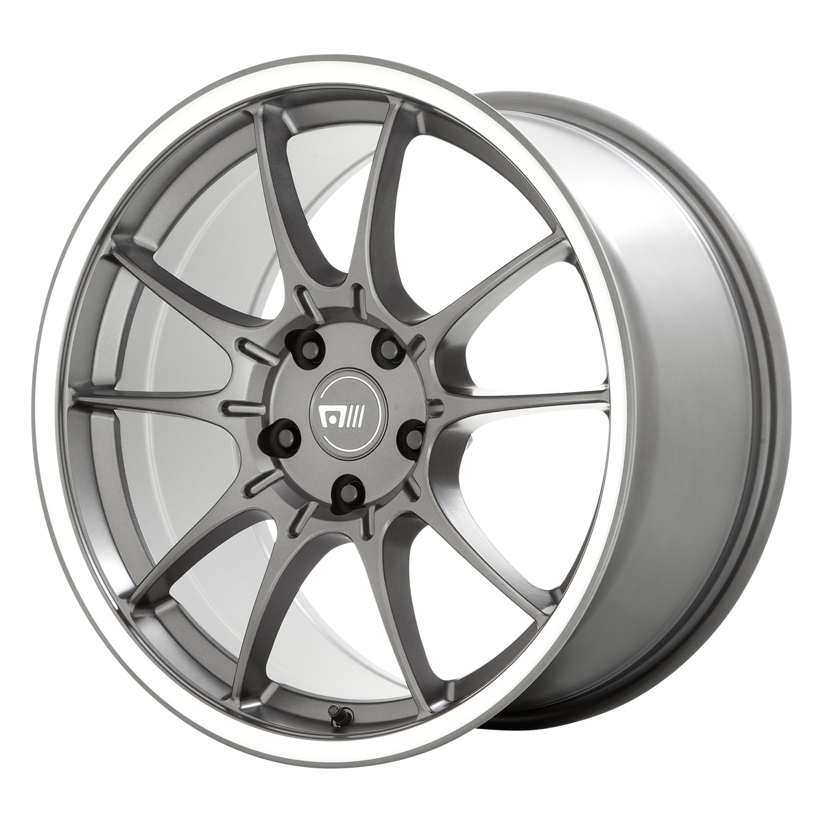 Motegi Racing Wheels MR152 SS5 Gunmetal with Machined Lip