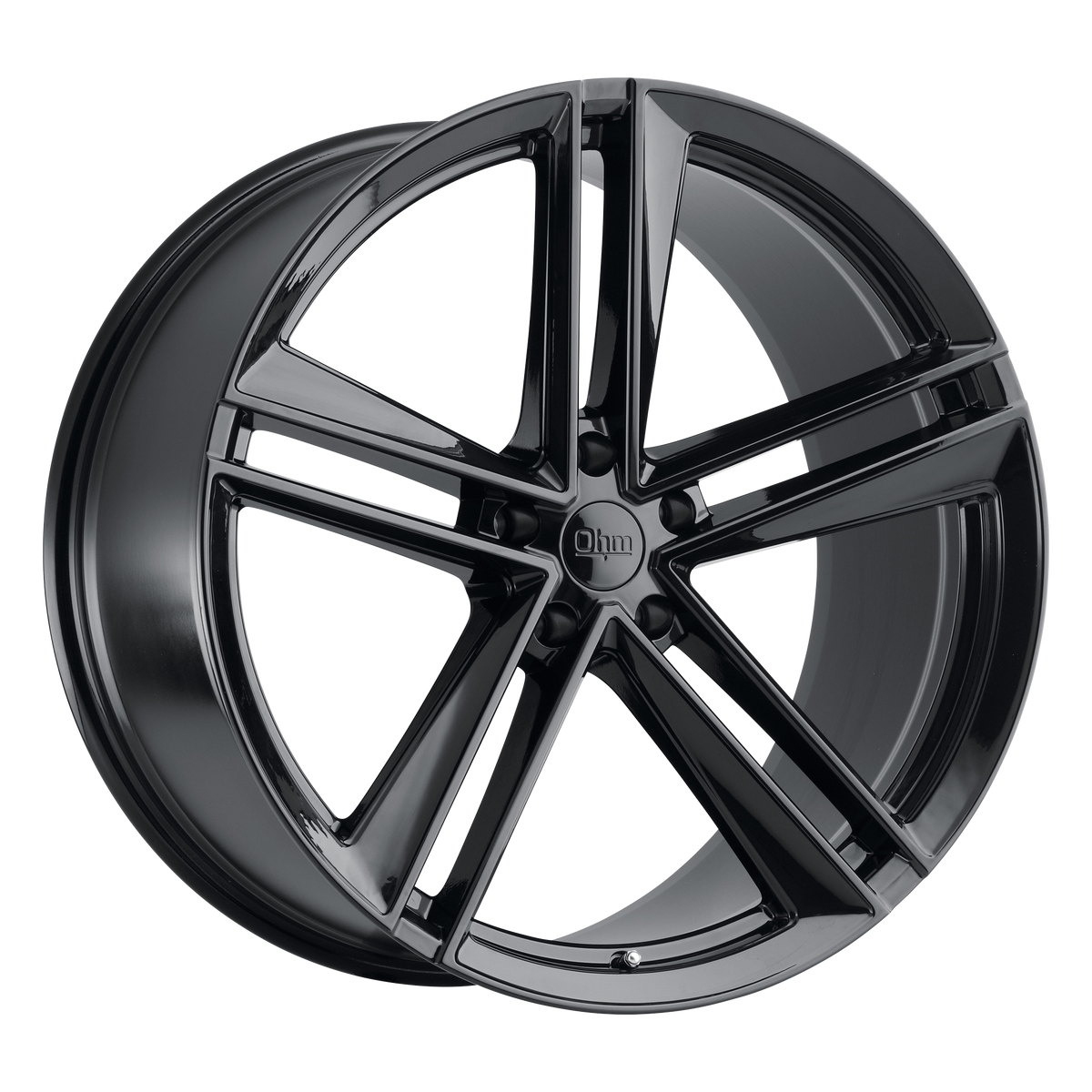 OHM Wheels Lightning Gloss Black