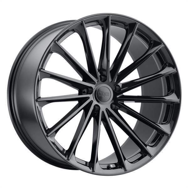 OHM Wheels Proton Gloss Black