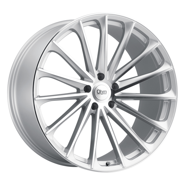 OHM Wheels Proton Silver with Mirror Face